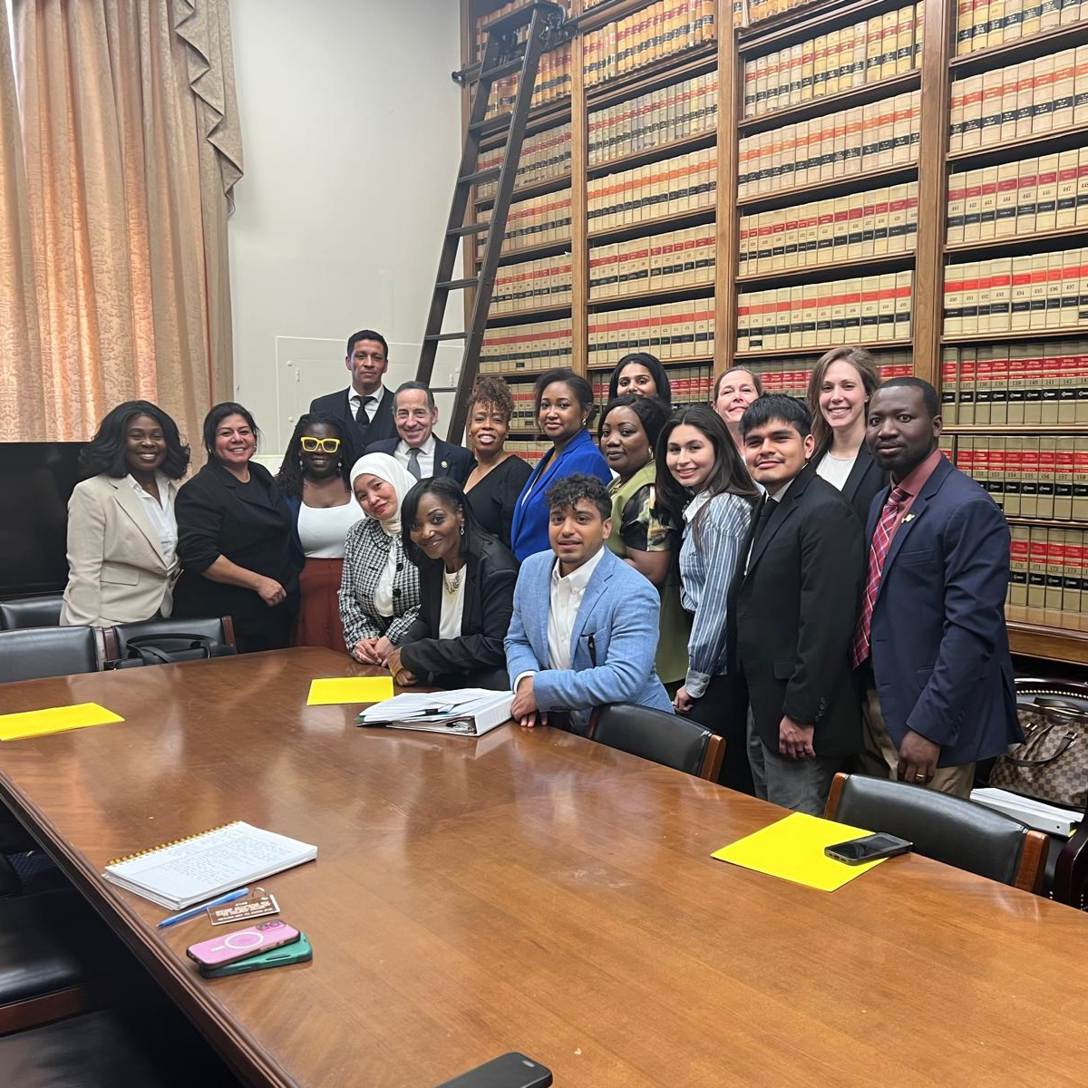 The Harriet Tubman Fellows met with Congressman Raskin during Advocacy Week 2026.