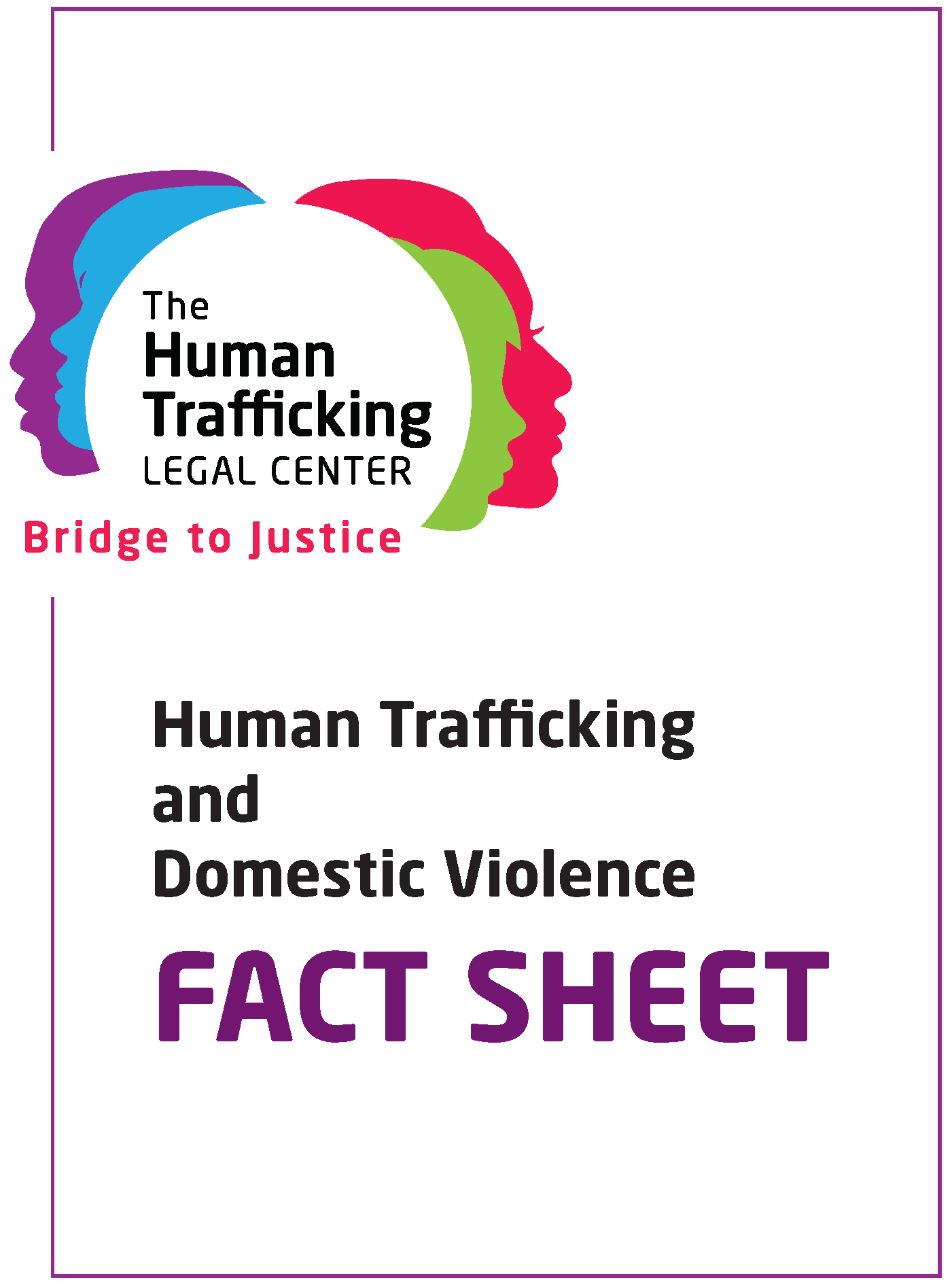 Human Trafficking and Domestic Violence: Fact Sheet